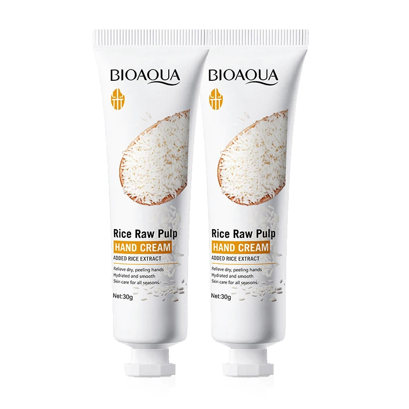 BIOAQUA White Rice Hand Cream – Moisturizing & Nourishing Care
BIOAQUA Rice Extract Hand Cream – Soft & Smooth Hands