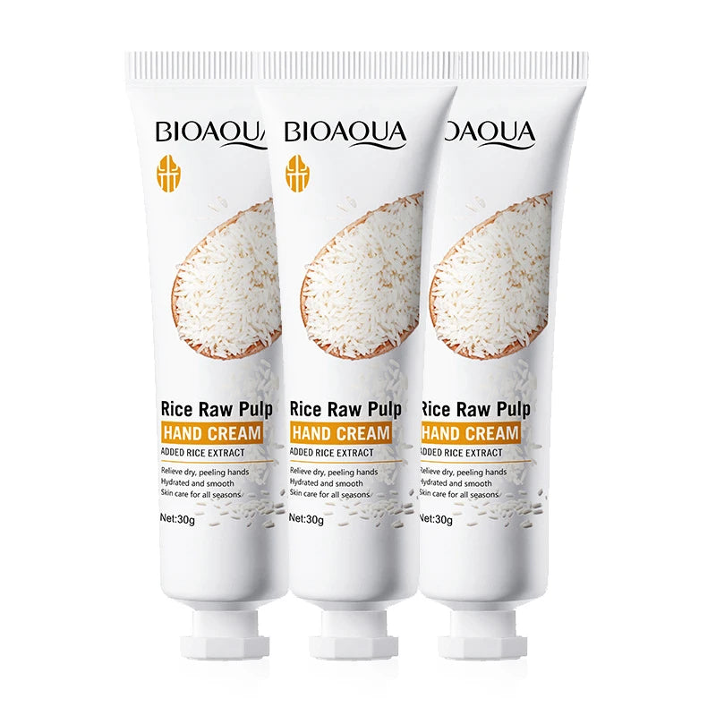 BIOAQUA White Rice Hand Cream – Moisturizing & Nourishing Care
BIOAQUA Rice Extract Hand Cream – Soft & Smooth Hands